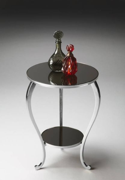 Butler Specialty Modern Expressions Glass Top Accent Table