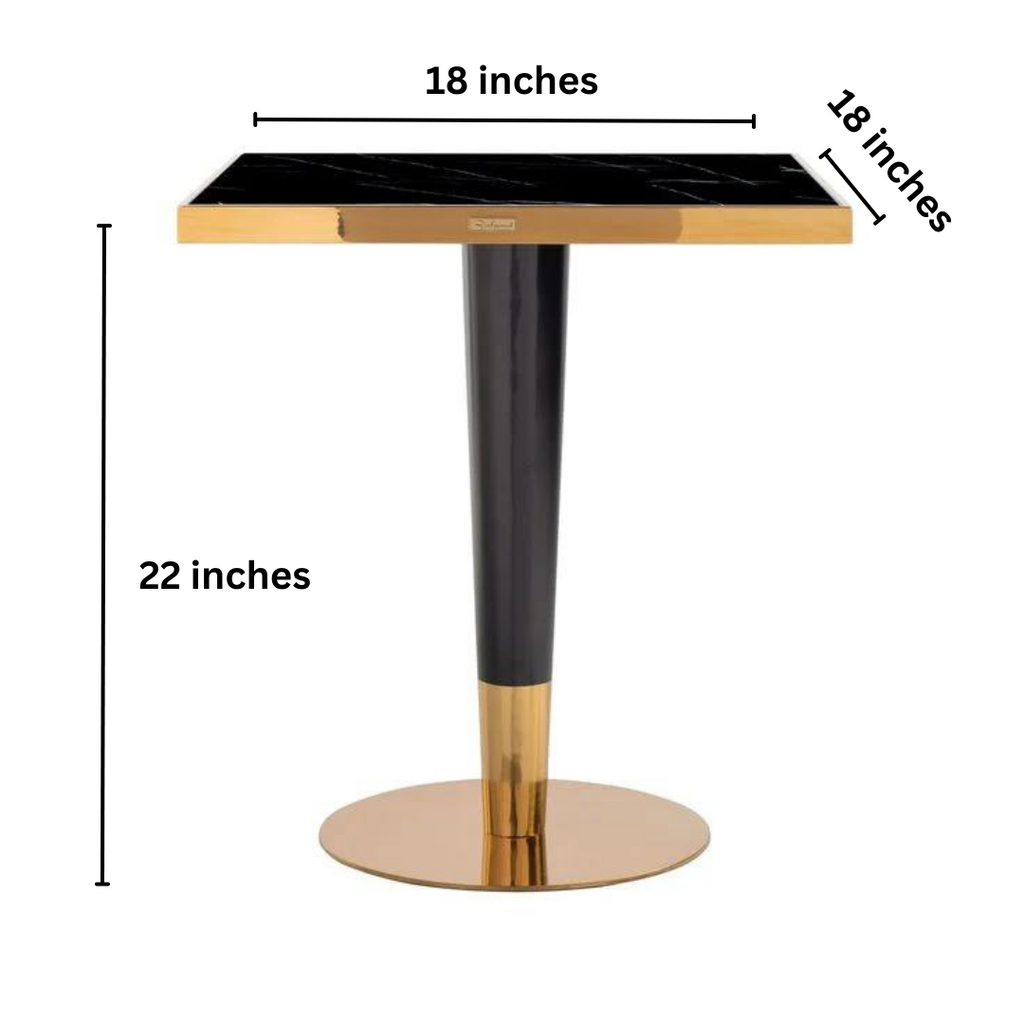 Black & Gold Coffee Table | 0278