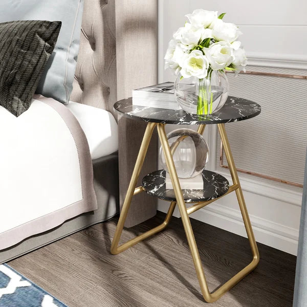 2-Tier End /Side Table with Mdf Top | 0233