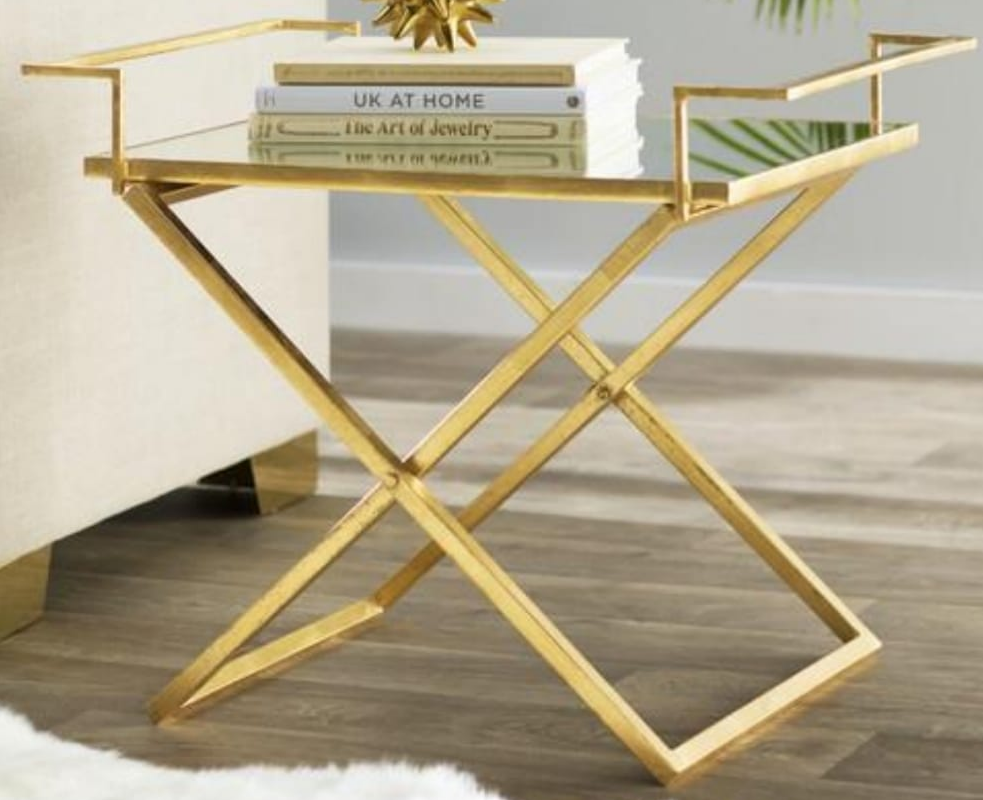 Coffee Table /Side Table With Glass Top | 0137