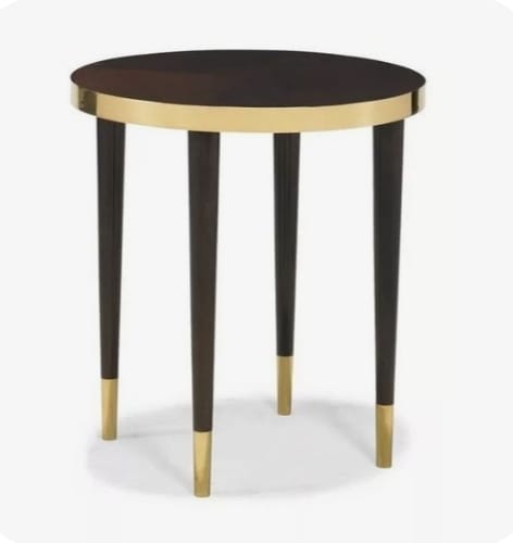 Black Accent Table | 0124