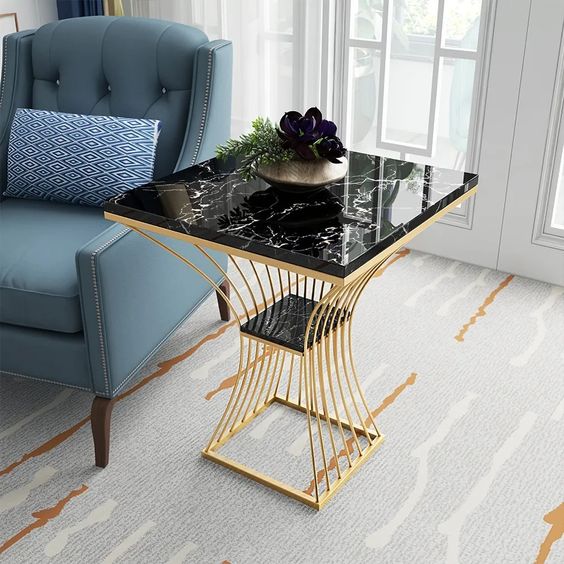 Coffee Table Simple Modern Bedside Cabinet Small Rectangle Table |   0119