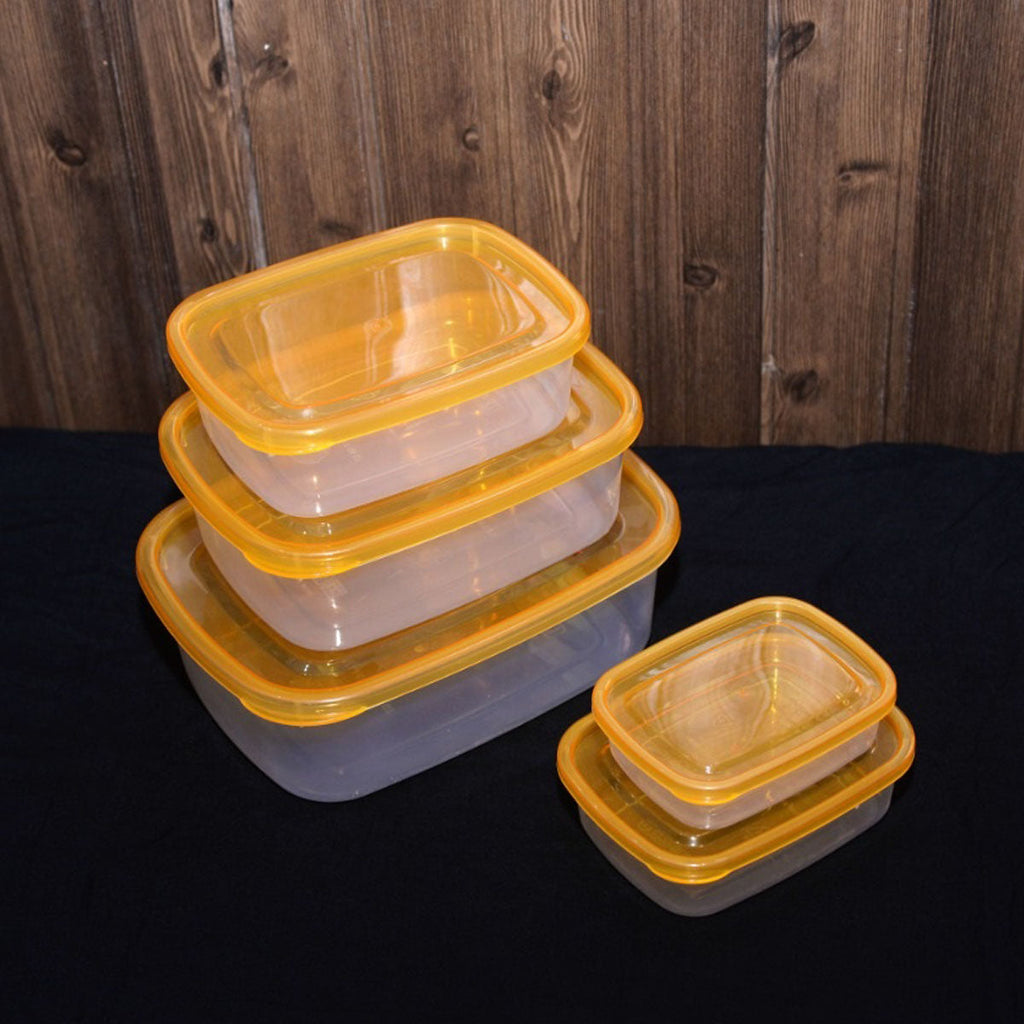Food Grade Container 5.Pcs Set Different Sizes - Lime Online Store