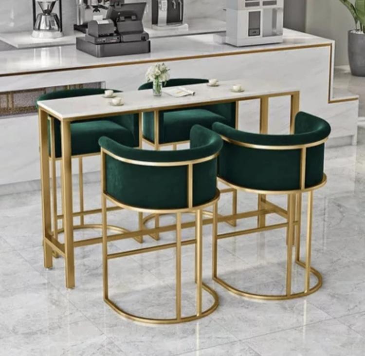 Modern Smart Dinning  Coffee 4-Chairs With Table (4+1)Set | 0139