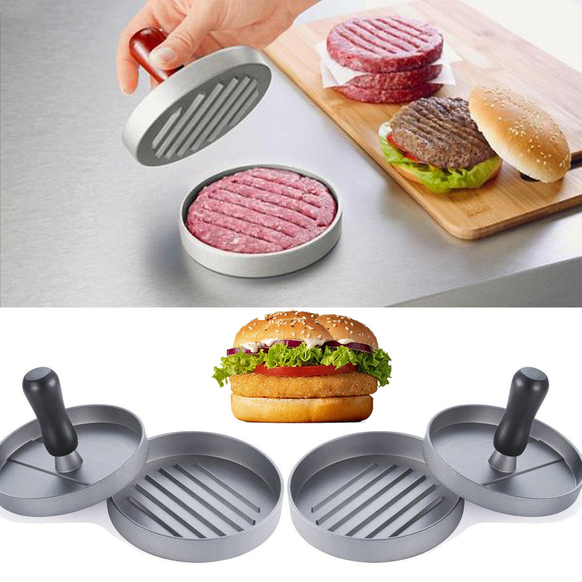Burger Pattie, Shammi & Chapli Kabab Maker - Lime Online Store